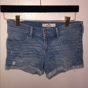 Hollister Light Wash Shorts
